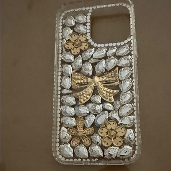 Pink Rhinestone Phone Case - Picture 5 of 6